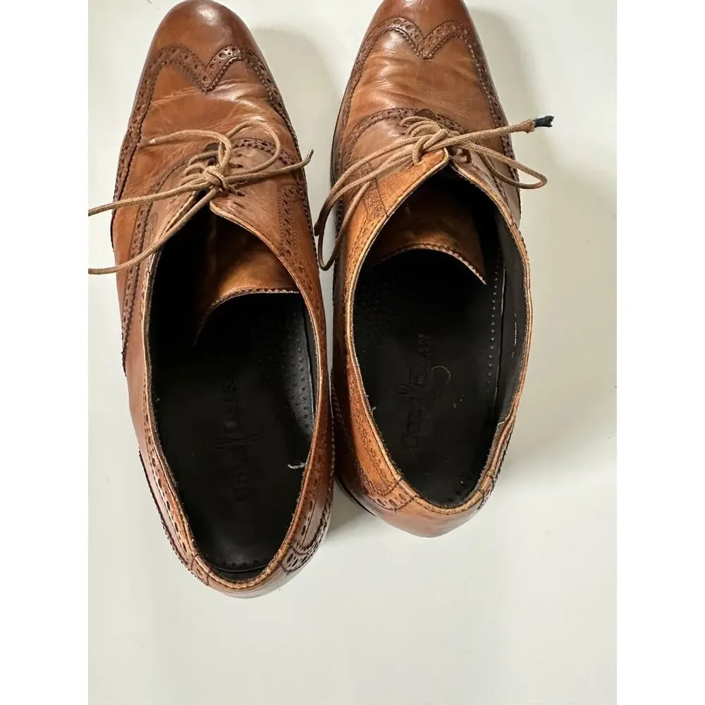 Cole Haan Wingtip Tan Oxford Shoe Size 12